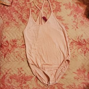 Pink bodysuit